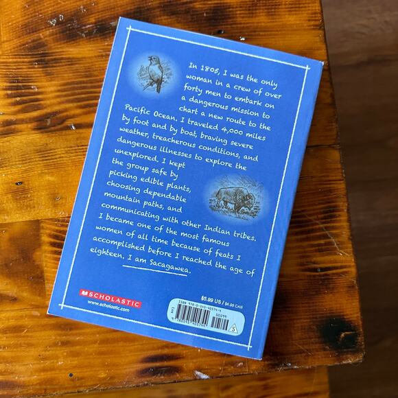 Scholastic I Am Sacagawea Paperback Chapter Book - Picture 6 of 7